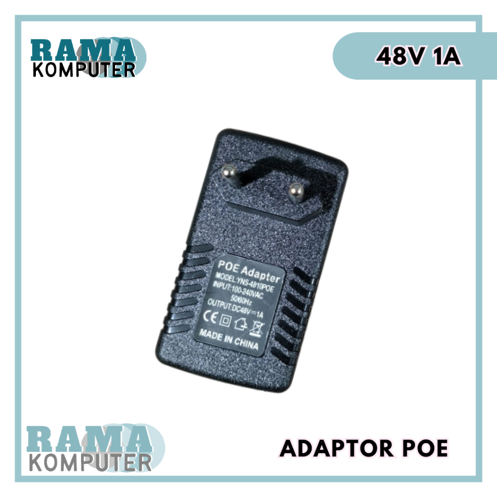 ADAPTOR POE 48V 1A