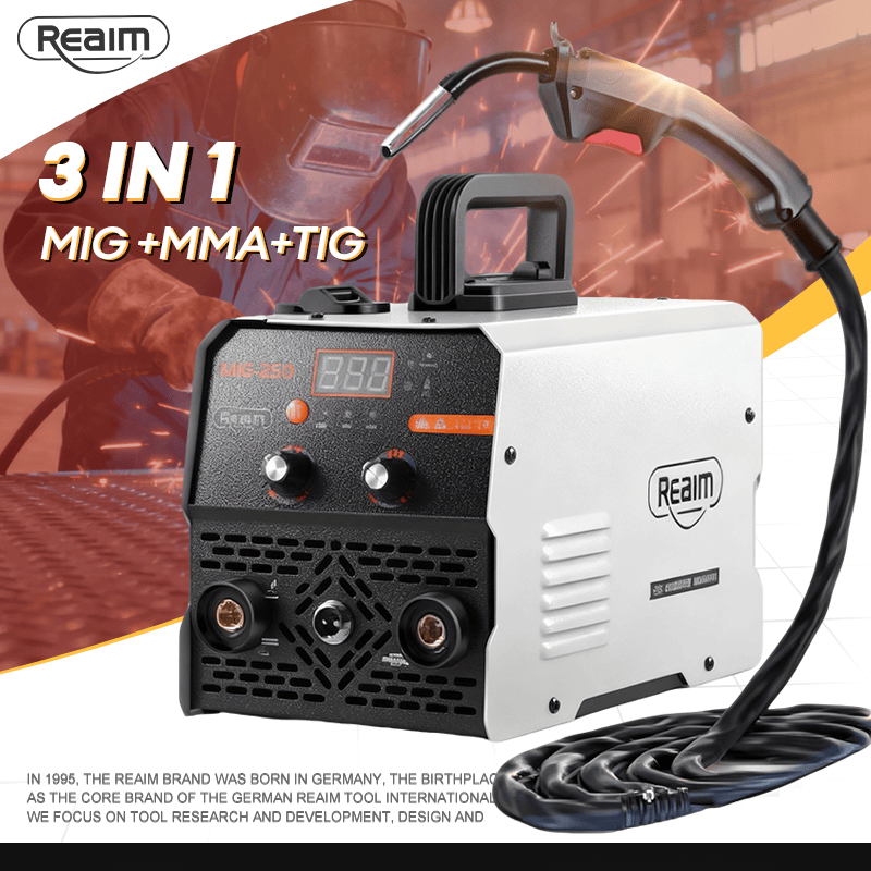 Reaim Mesin Las Solder Listrik  Mesin Las Welding Mig 120A  Mesin Las Listrik Inverter