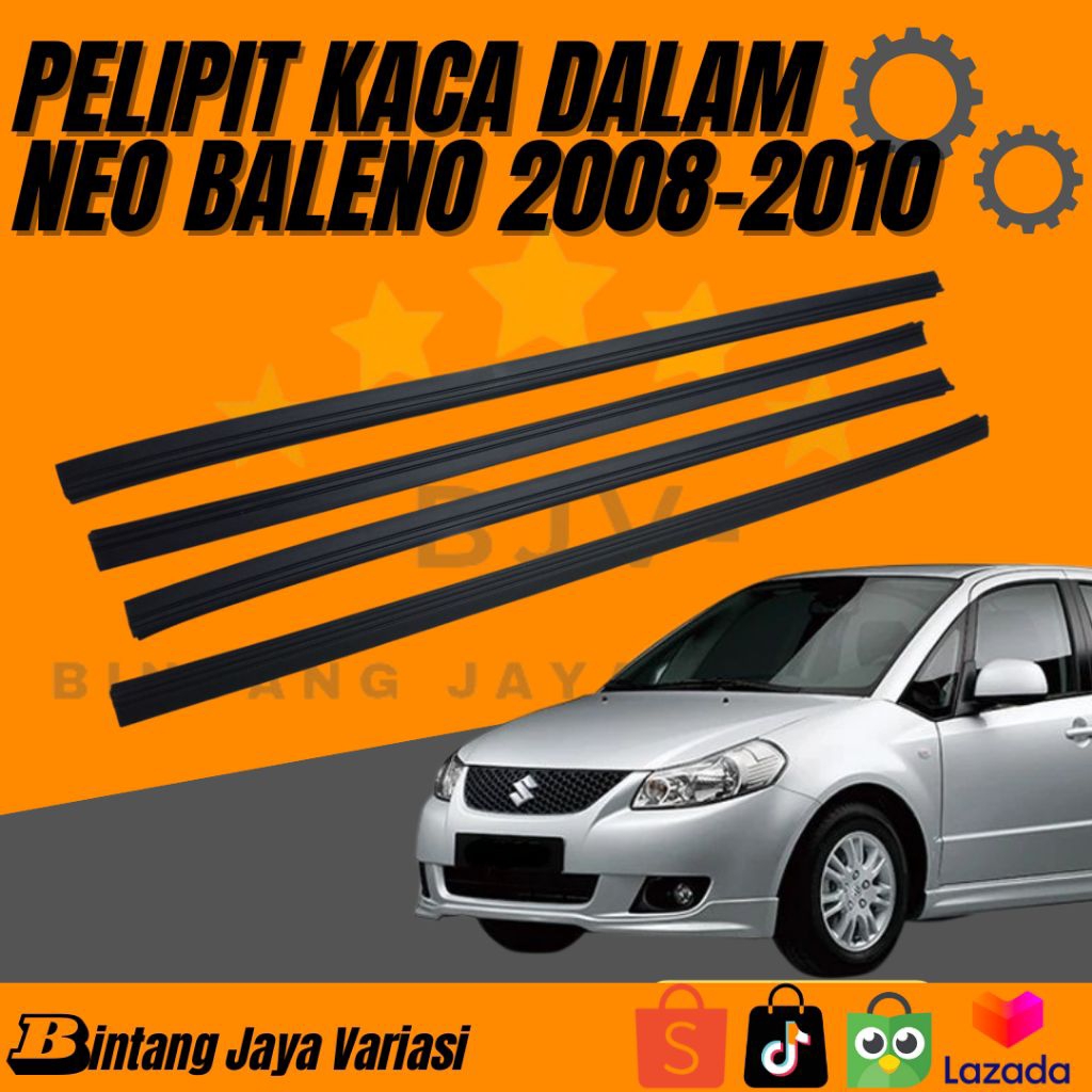 Pelipit kaca bagian dalam neo baleno 2008-2010