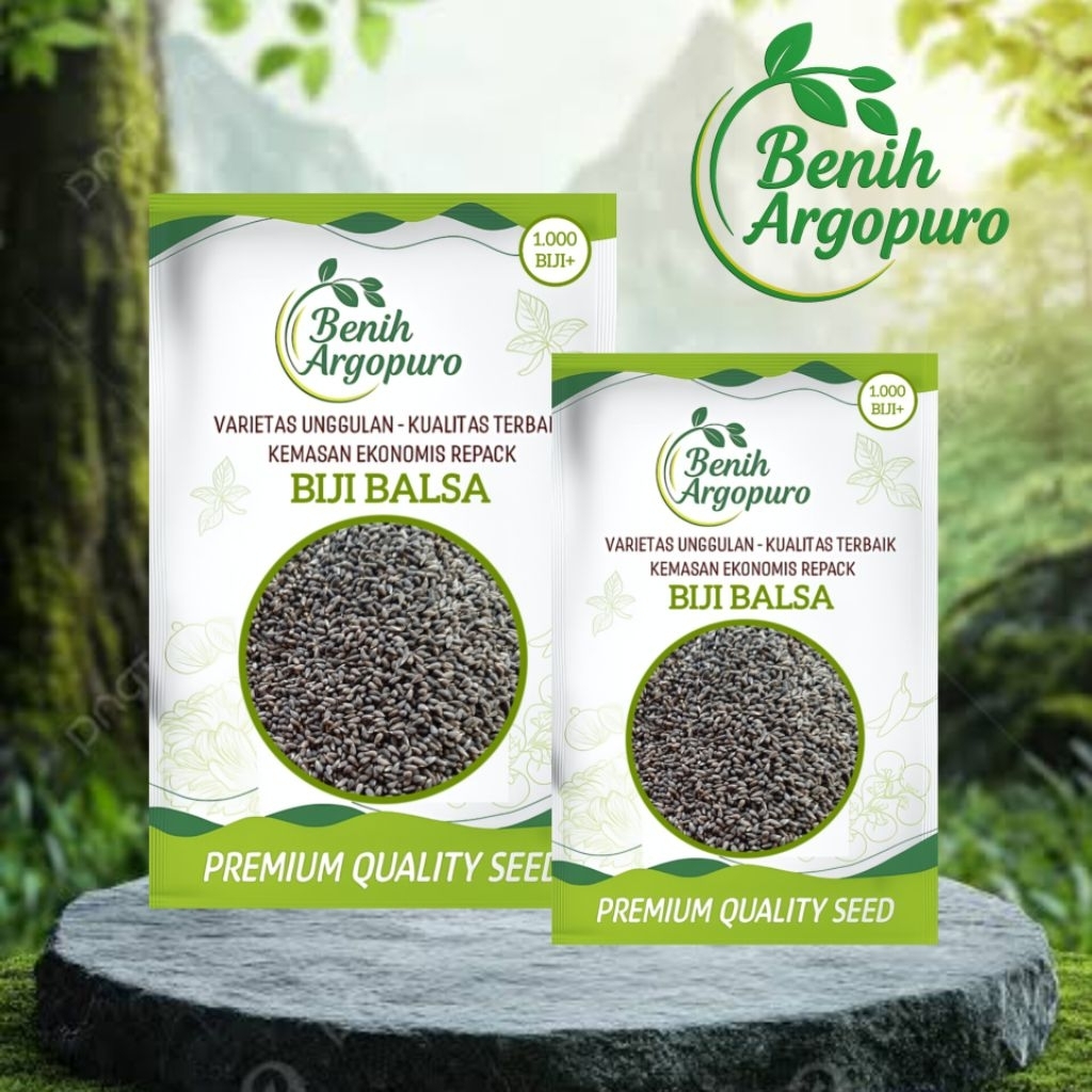 Bibit Benih Balsa Putih Super Premium Cepat Panen Kualitas Terbaik Isi 1.000 Biji - Biji Kayu Balsa 