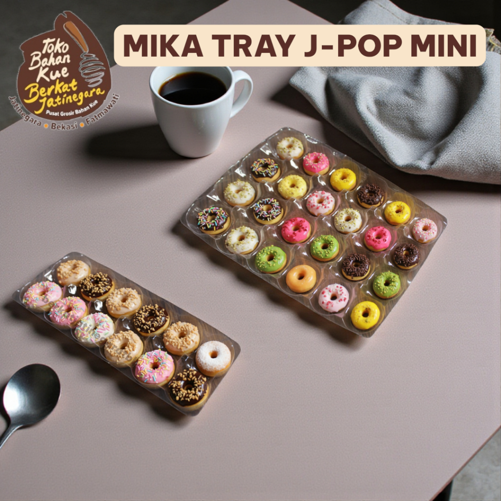 MIKA TRAY J-POP DONAT MINI/MIKA DONAT MINI