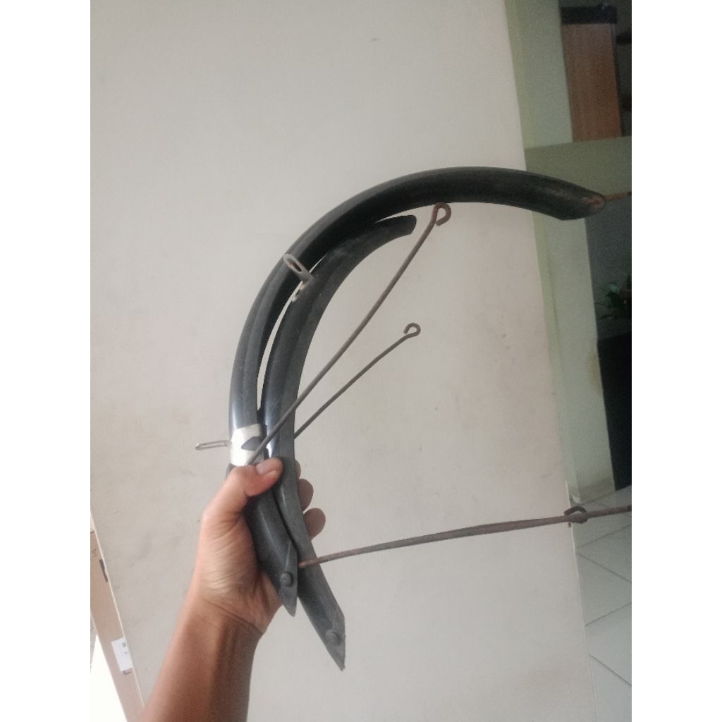 spakbor bekas sepeda lipat 20" bahan plastik original cabutan