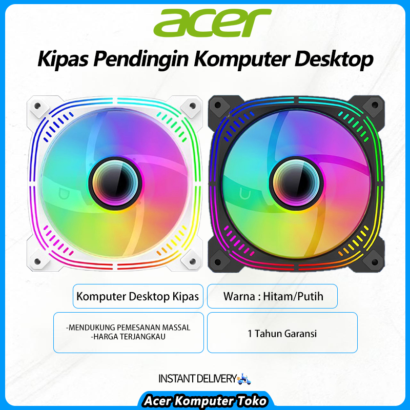 ACER KIPAS HOST RADIATOR CPU 12/24V PRISMA GENERASI KEDUA KIPAS PERFORMA TINGGI SENYAP KIPAS PENDING