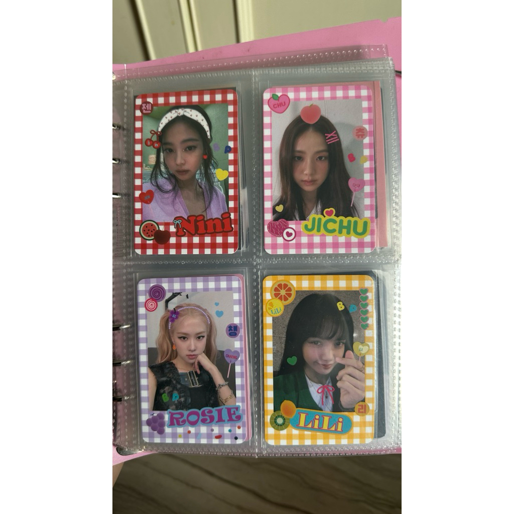 photocard blackpink spring edition / pc blackpink spring edition