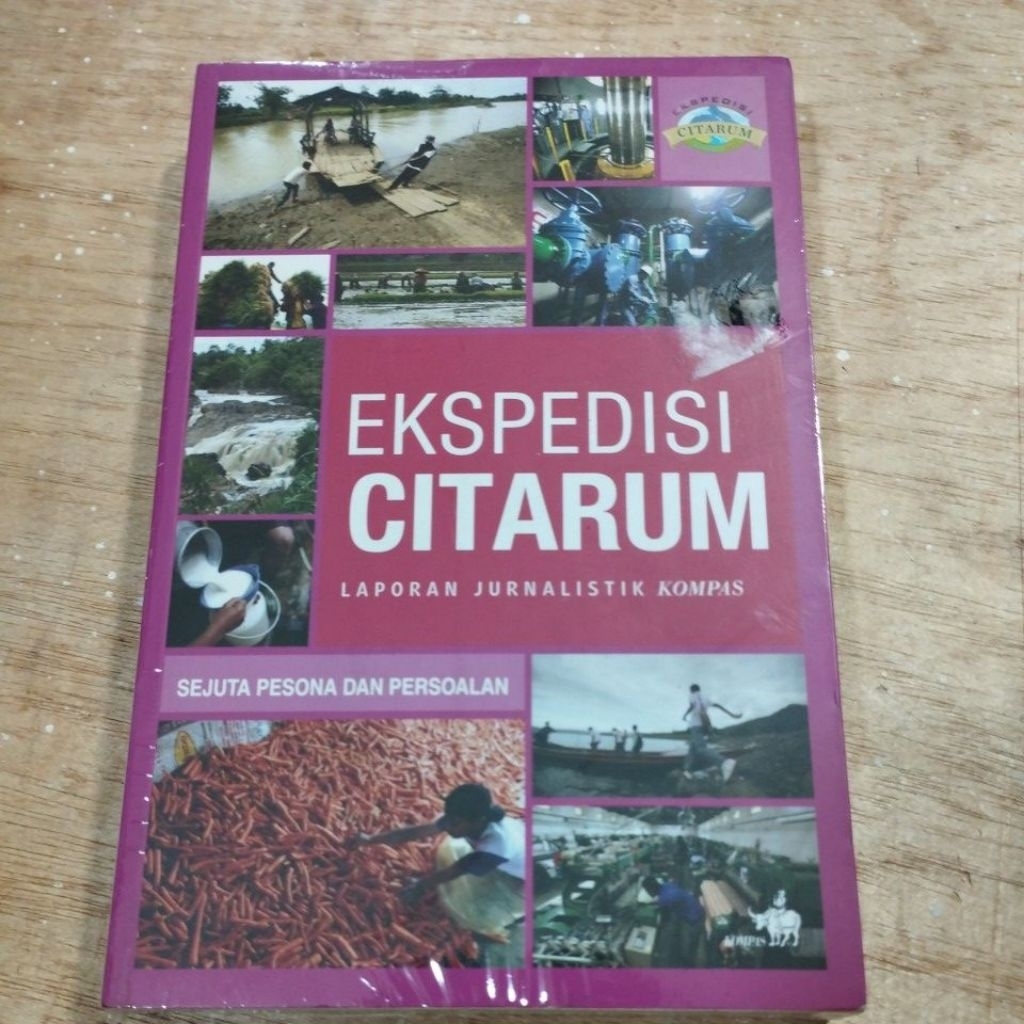 Buku Original Ekspedisi Citarum Sejuta Pesona Dan Persoalan