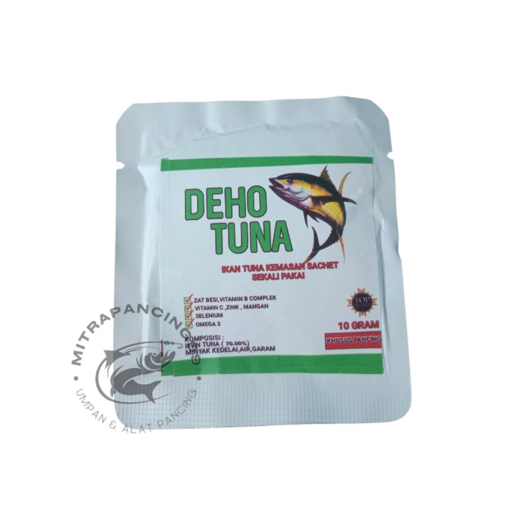 Deho Tuna Sachet 10 gr - Umpan Ikan Deho Kemasan