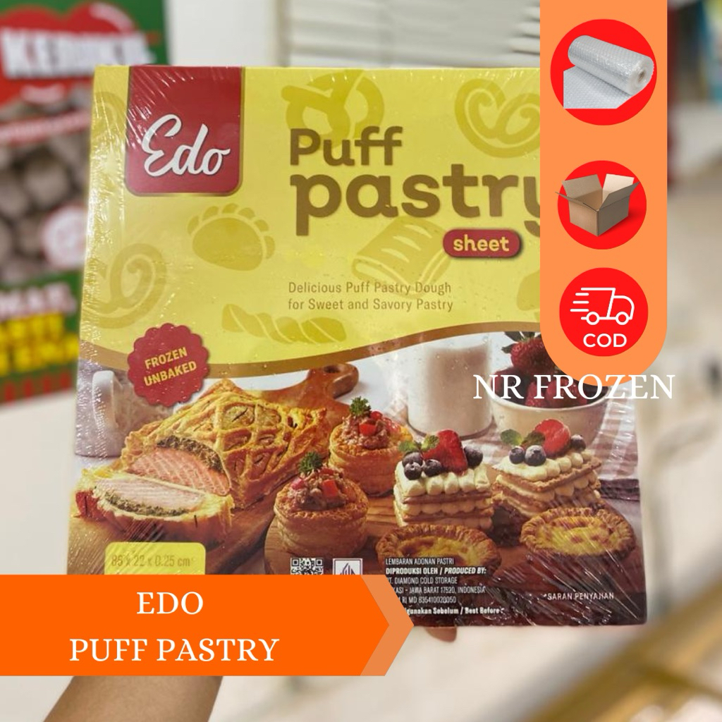 EDO PUFF PASTRY SHEET 750gr