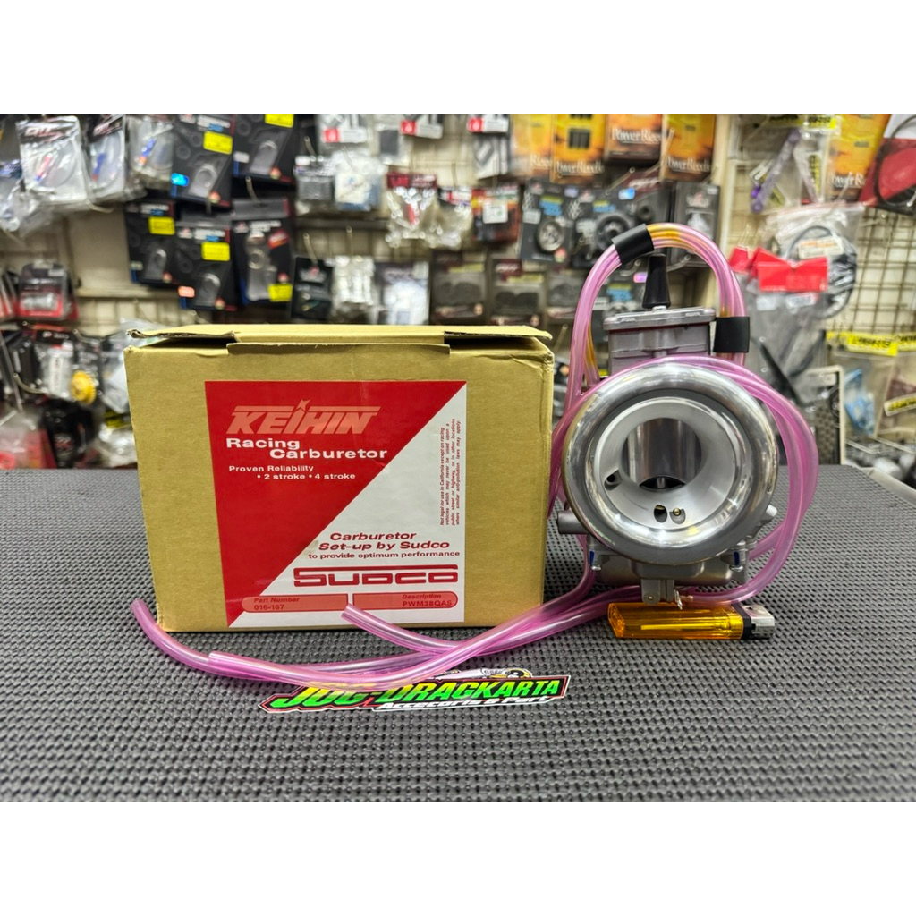 KARBU KARBURATOR PWM 38 REAMER 41 PLUS VELO TUNING JGRS RACING PRODUCT UNIVERSALL MOTOR