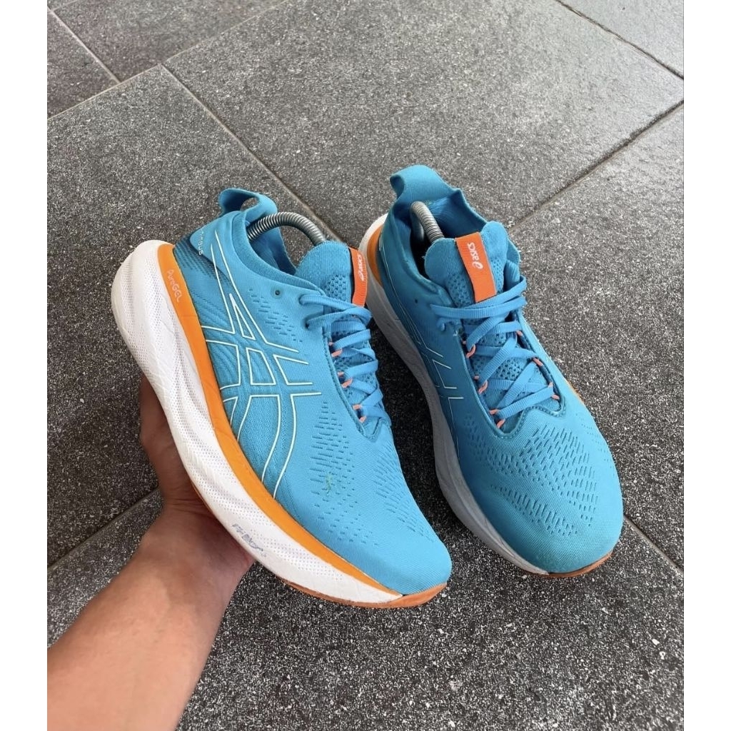 asics gel nimbus 25 size 42 cm