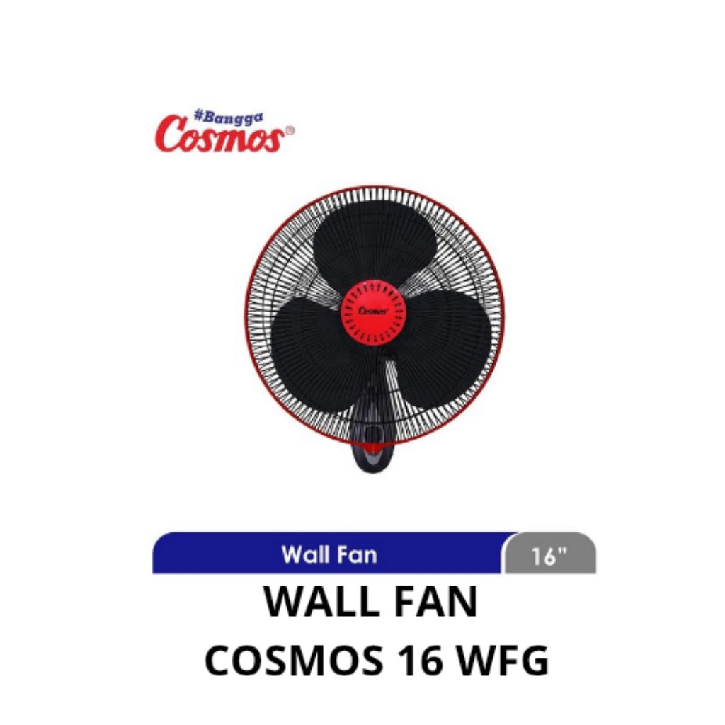 WALL FAN COSMOS 16 WFG/ KIPAS ANGIN TEMBOK COSMOS 16"/ KIPAS ANGIN DINDING COSMOS