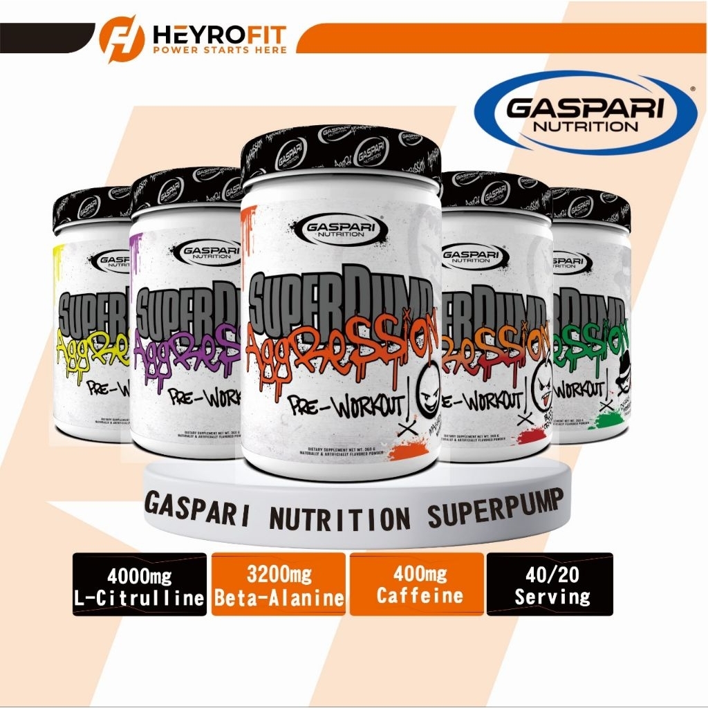 Gaspari Nutrition Superpump Aggression Pre Workout