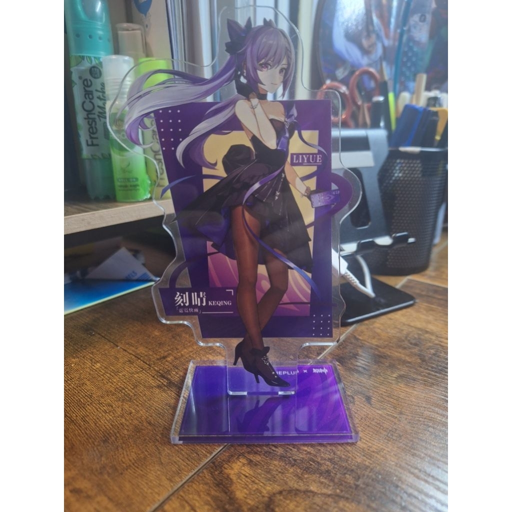 Keqing Oneplus Collab Acrylic Stand(Unofficial) - Genshin Impact
