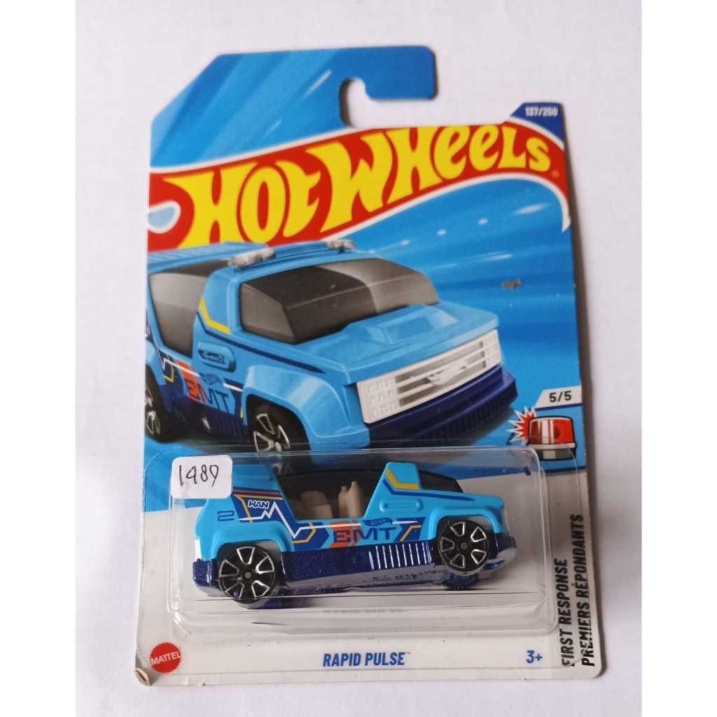 Hot Wheels - Rapid Pulse Blue First Response Premiers Repondants