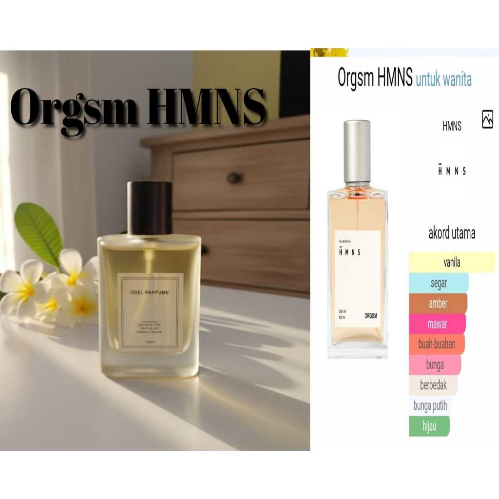 Parfum Hmns Orgasm - Inspired Parfum Refill Tahan Lama