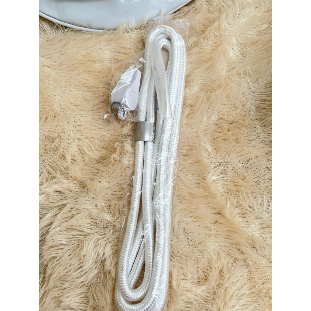 1 SET TALI KUR PLUS PELUIT LANTAS TERMURAH | tali peluit putih polantas polisi lalu lintas atribut l