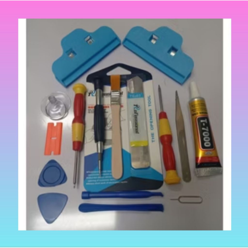 Obeng 1 set Lengkap Alat service Paket kumplit