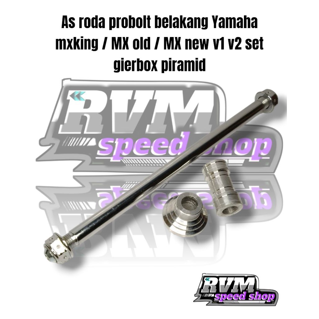 As roda probolt belakang Yamaha mxking/MX old/MX new v1 V2 set gierbox piramid