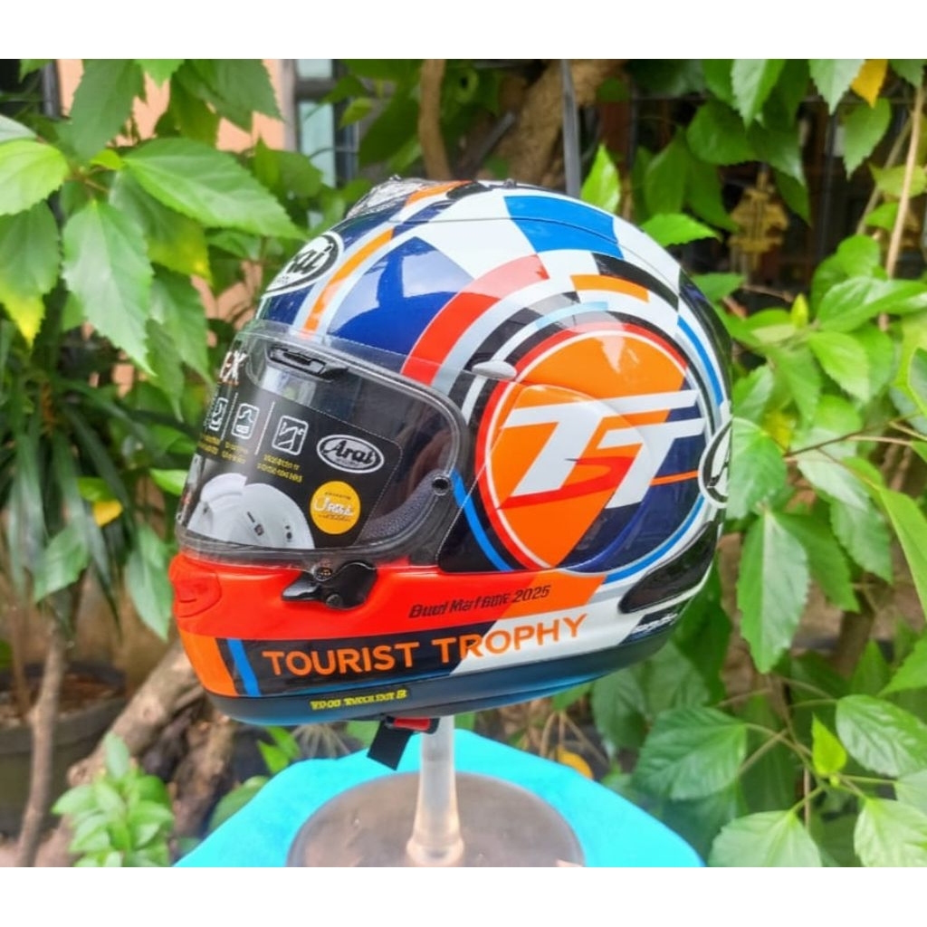 Helm Fullface Arai RX7X IOM TT 2025 Original (XL)