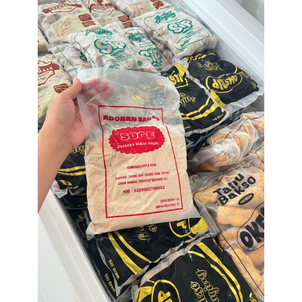 Soge adonan bakso 1kg