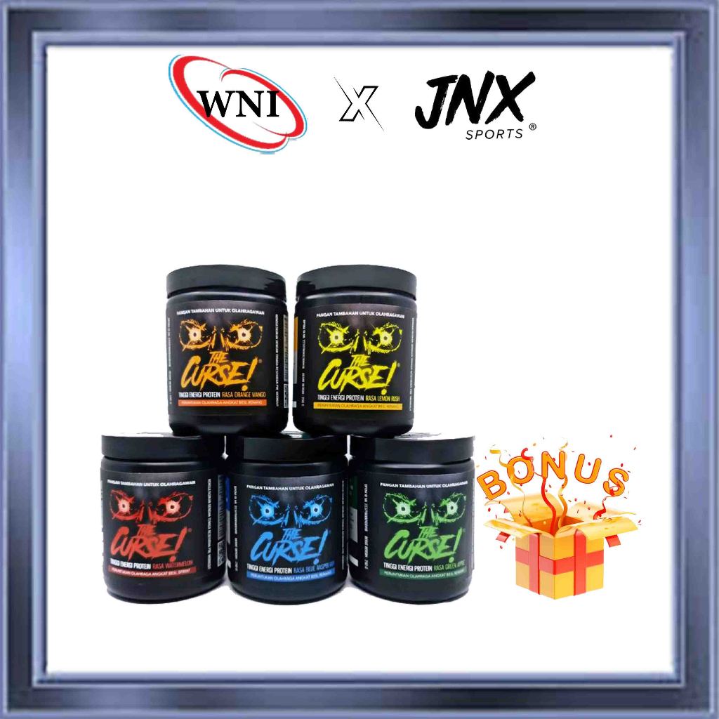 JNX SPORT The Curse 50 Servings Preworkout - Suplemen PWO - WenNutrindo