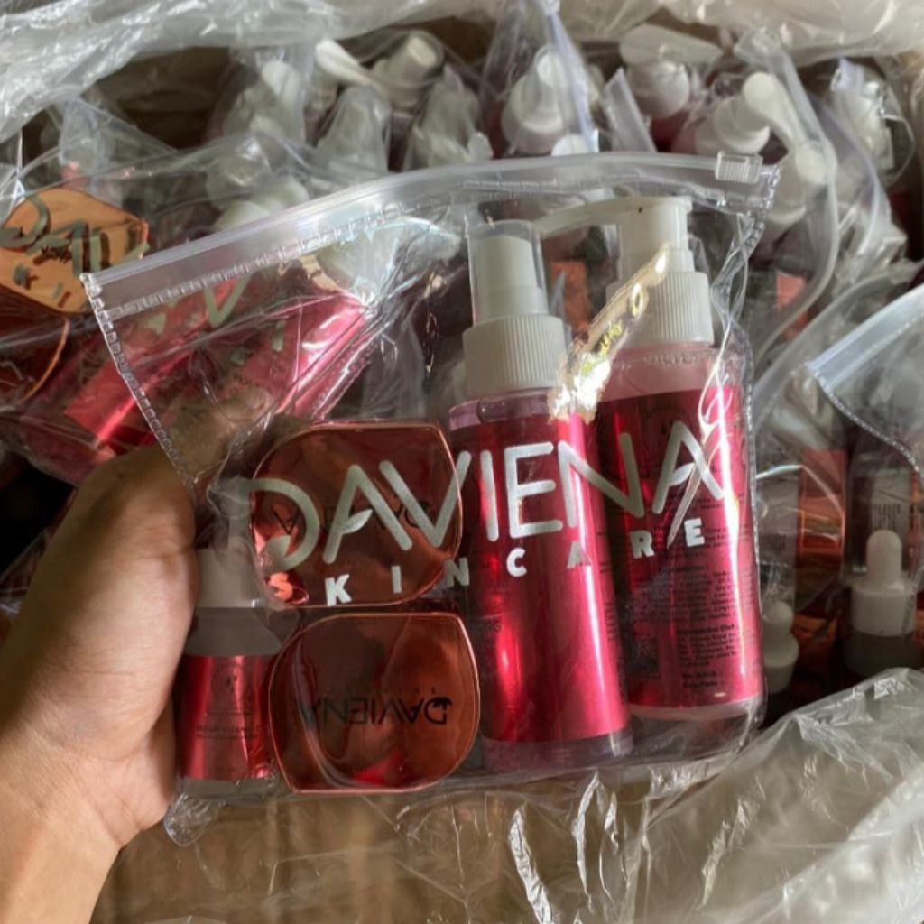 1PAKET DAVIENA SKINCARE GLOWING SERIES
