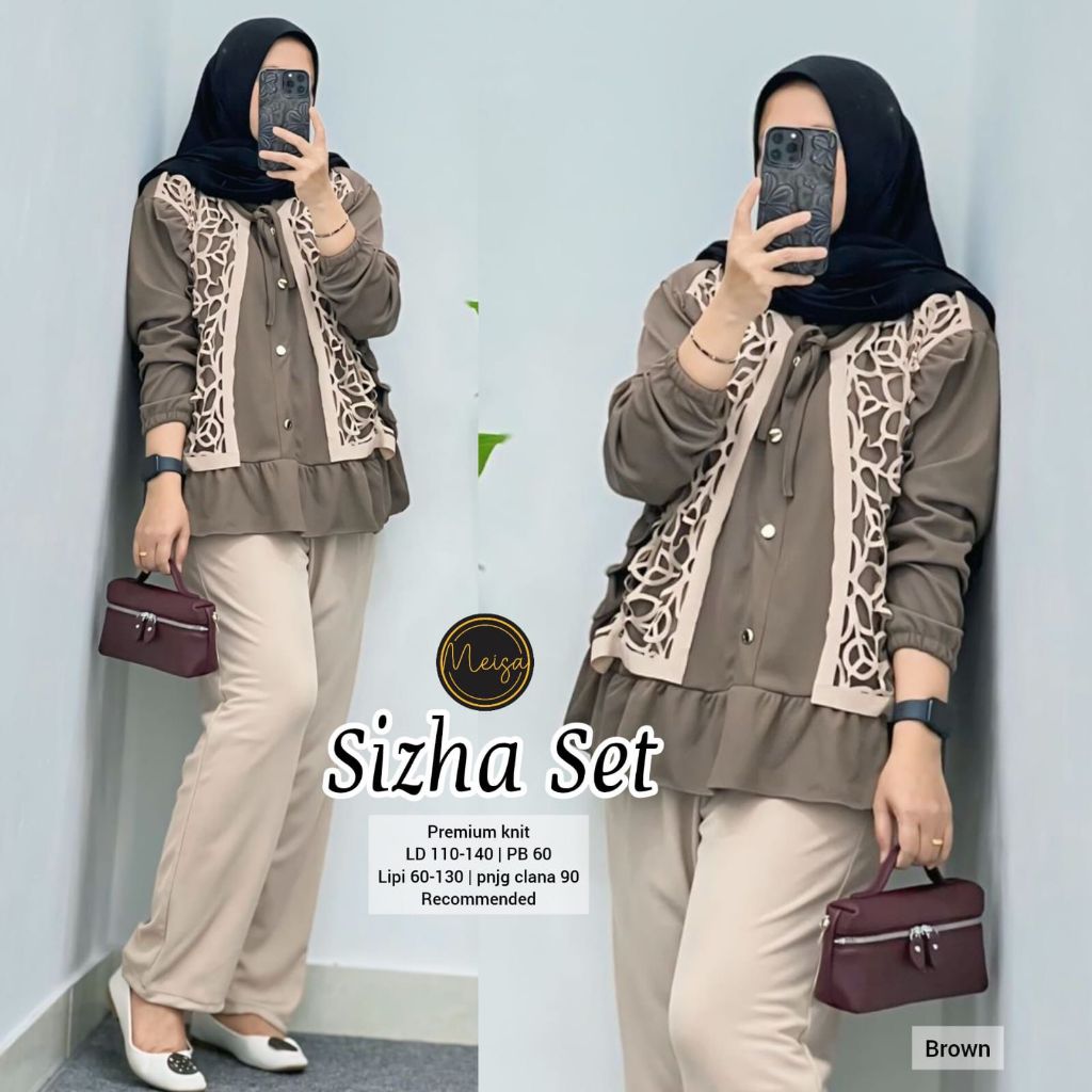 Sizha Set Wanita Trend Fashion MeiSa
