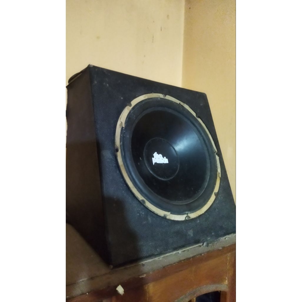Speaker Subwoofer 12" inch double coil the Punch+Box Acoustic