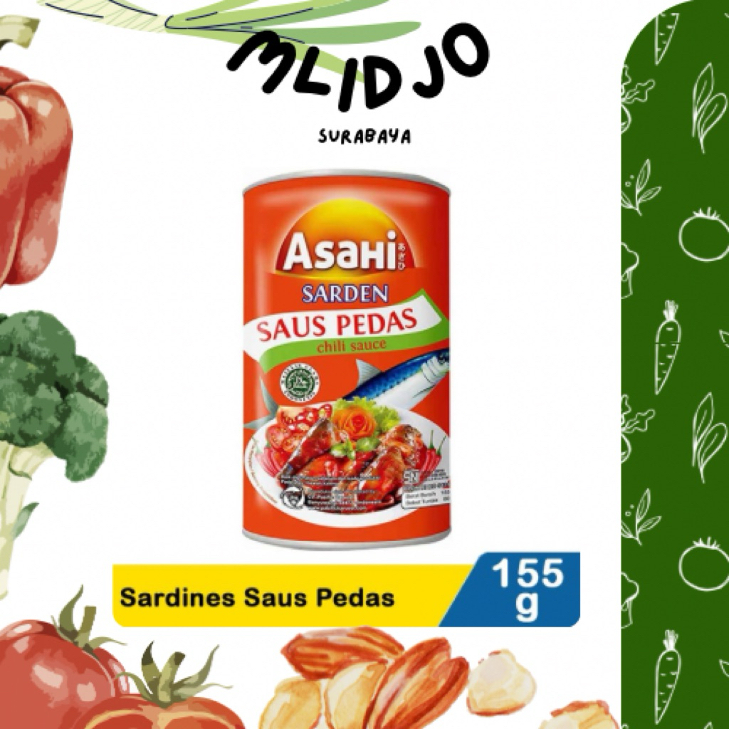 ASAHI SARDEN SARDINE 155GR