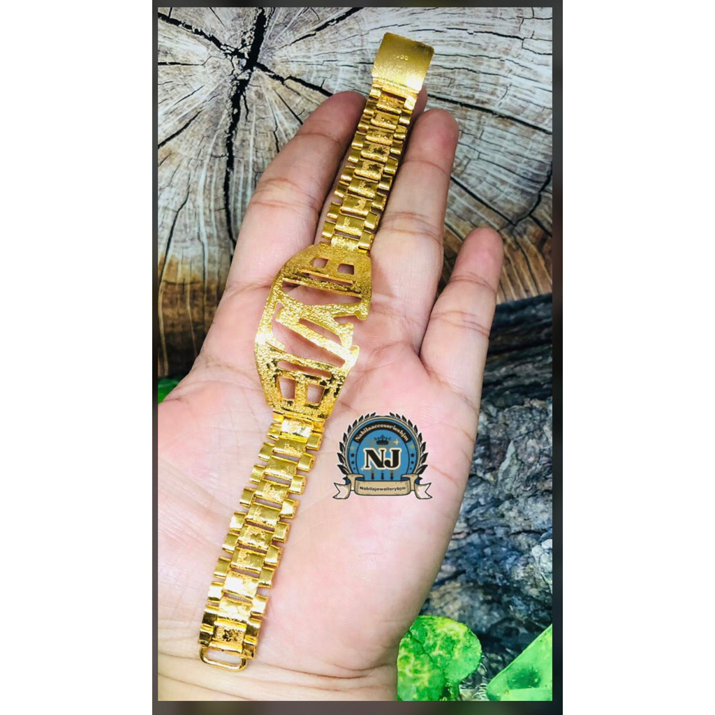 Gelang plat Lv