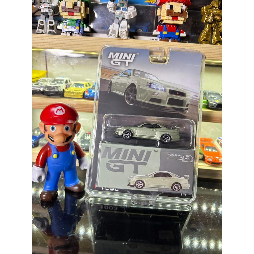 MINI GT NISSAN SKYLINE GTR R34 V-SPEC II
