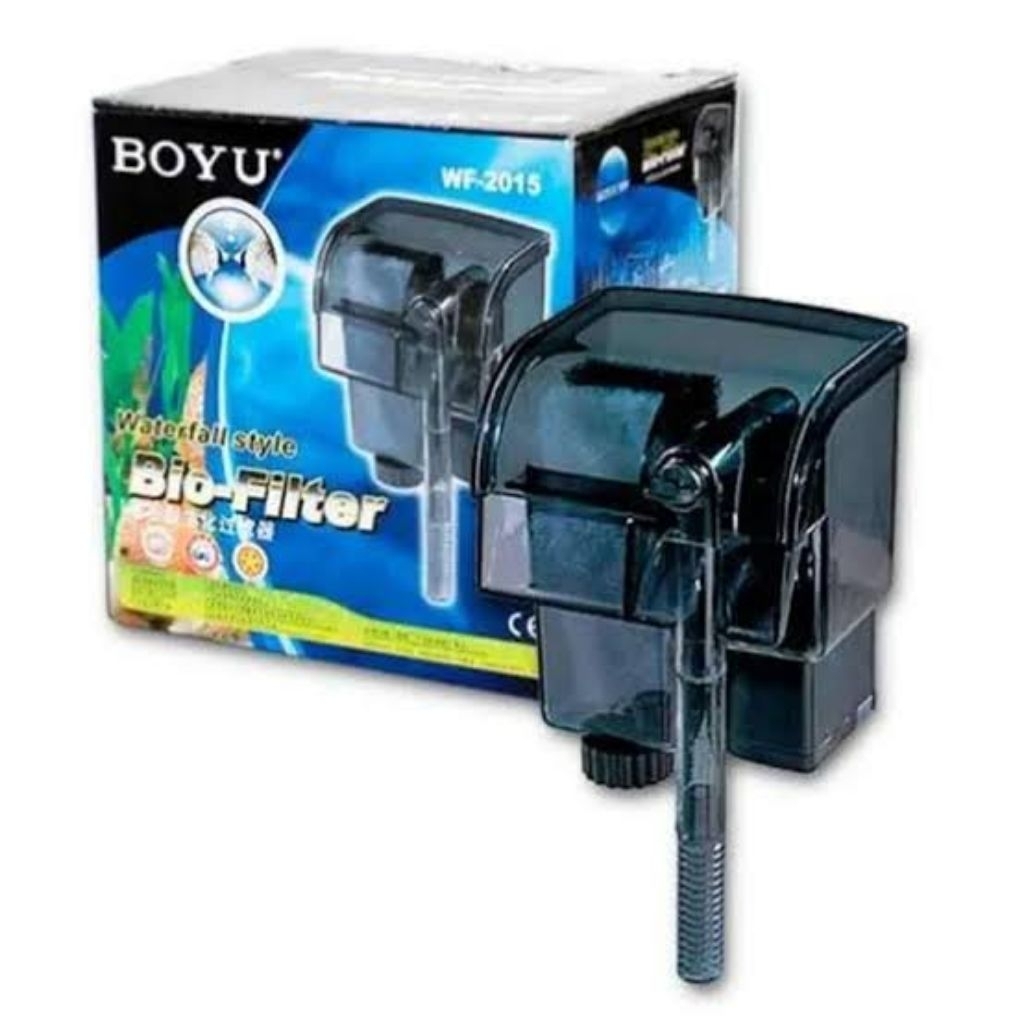 Boyu Pompa Filter Aquarium WS-2015 filter Multilayer low watt sirkulasi air filter penjernih air Aqu