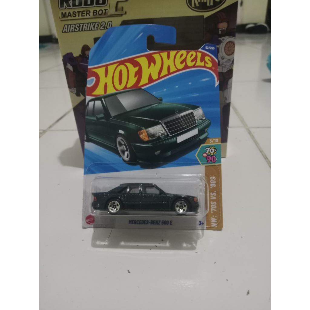 hotwheels mercedes-benz 500 e