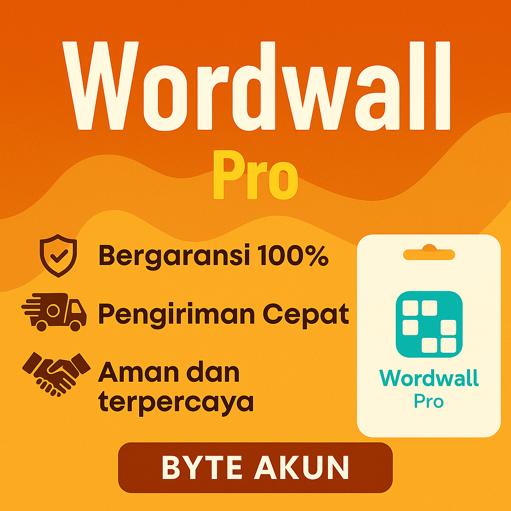 Wordwall Pro (100 Bergaransi