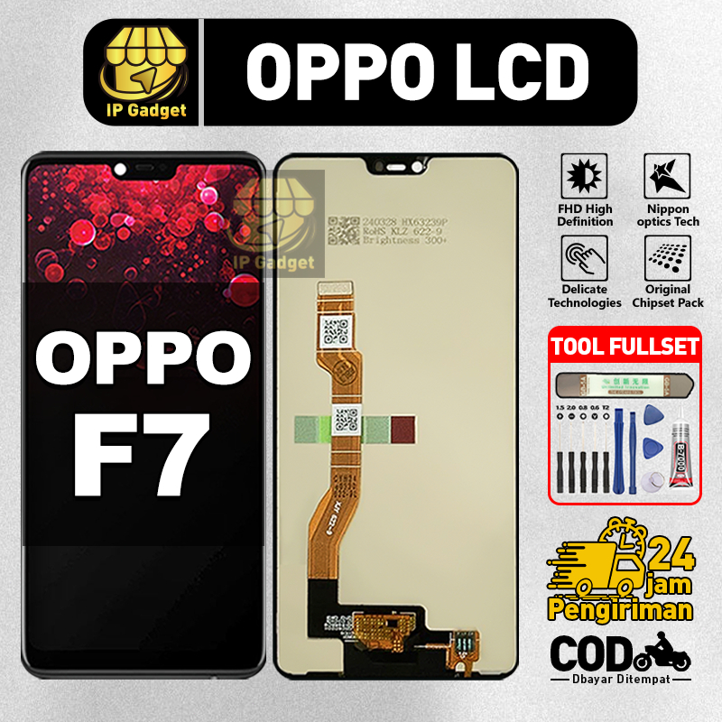ORIGINAL LCD FOR OPPO F7 Original fullset ori asli Layar hp touchscreen Sentuh Versi Tinggi COD