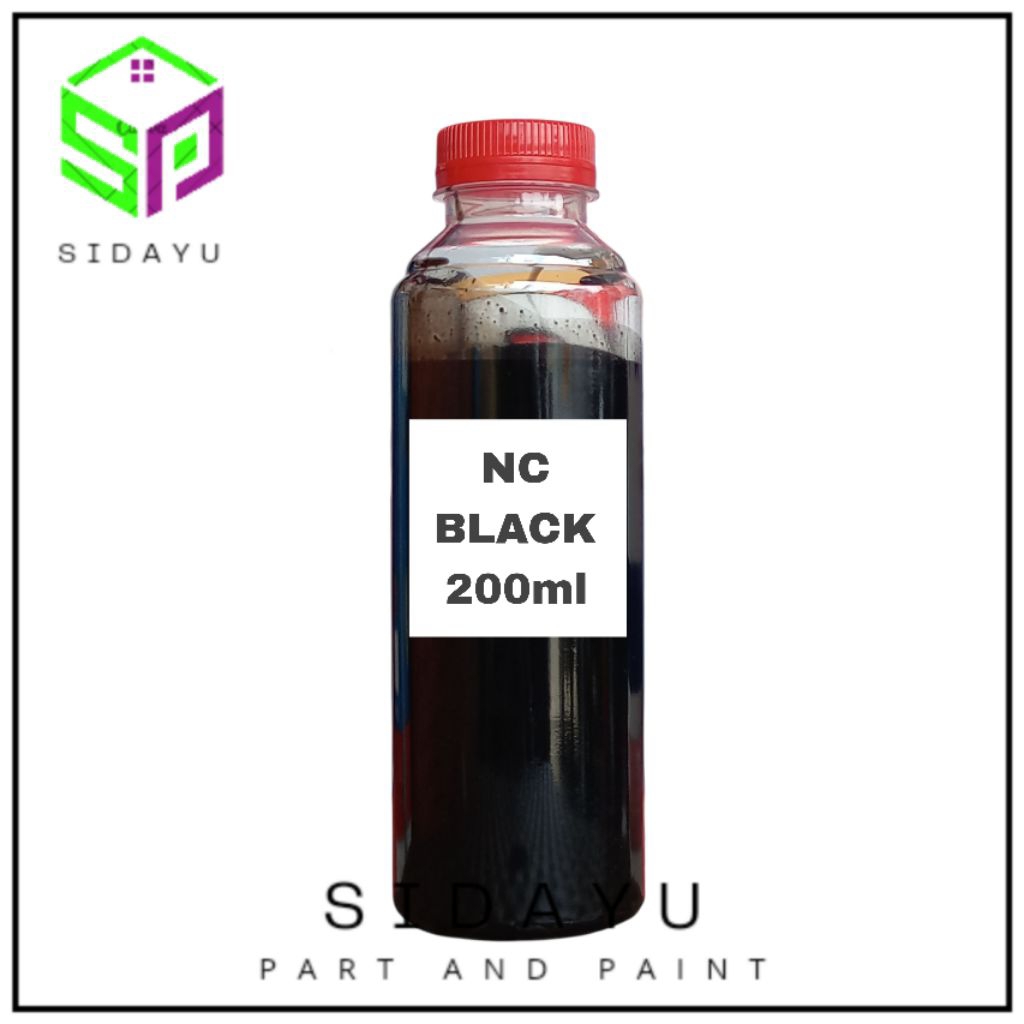 Cat NC Duco Black Hitam 200ml