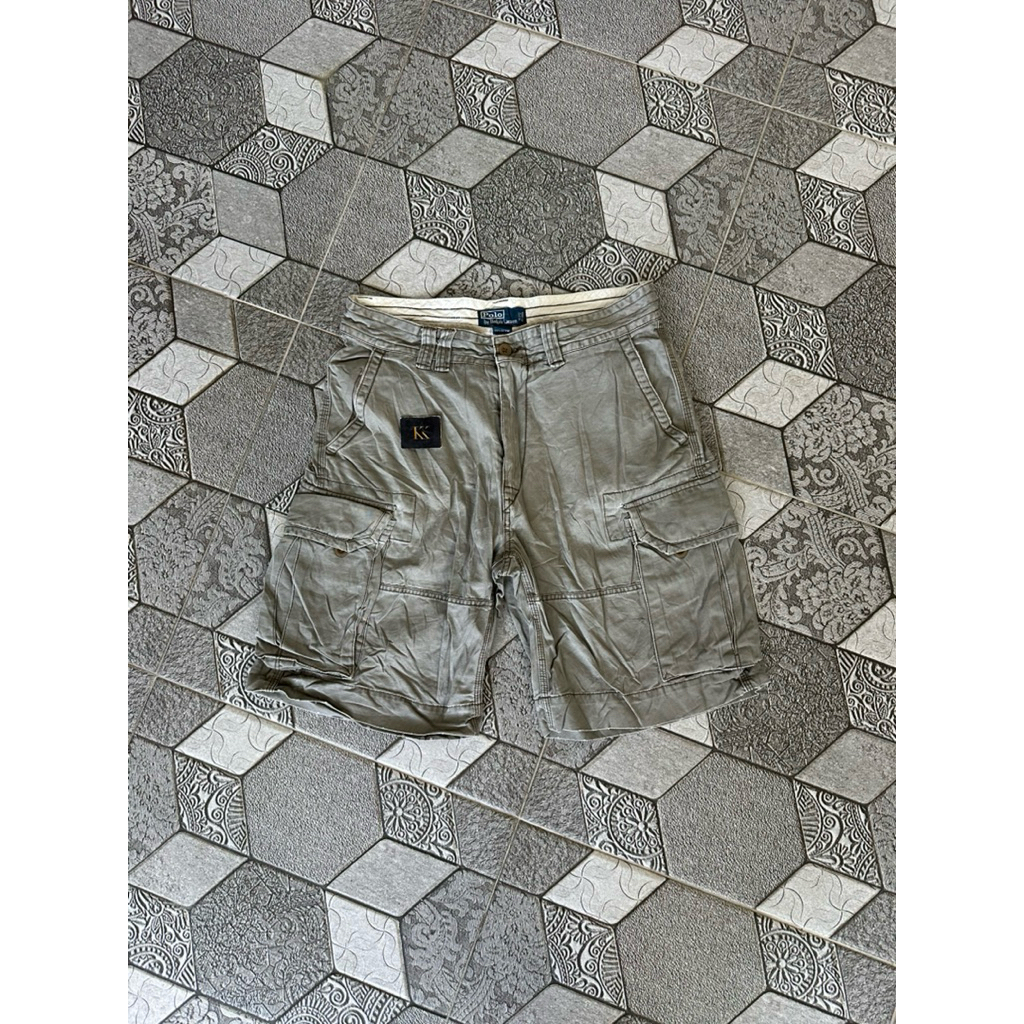 POLO Ralph Lauren Vtg Cargo Shorts Grey