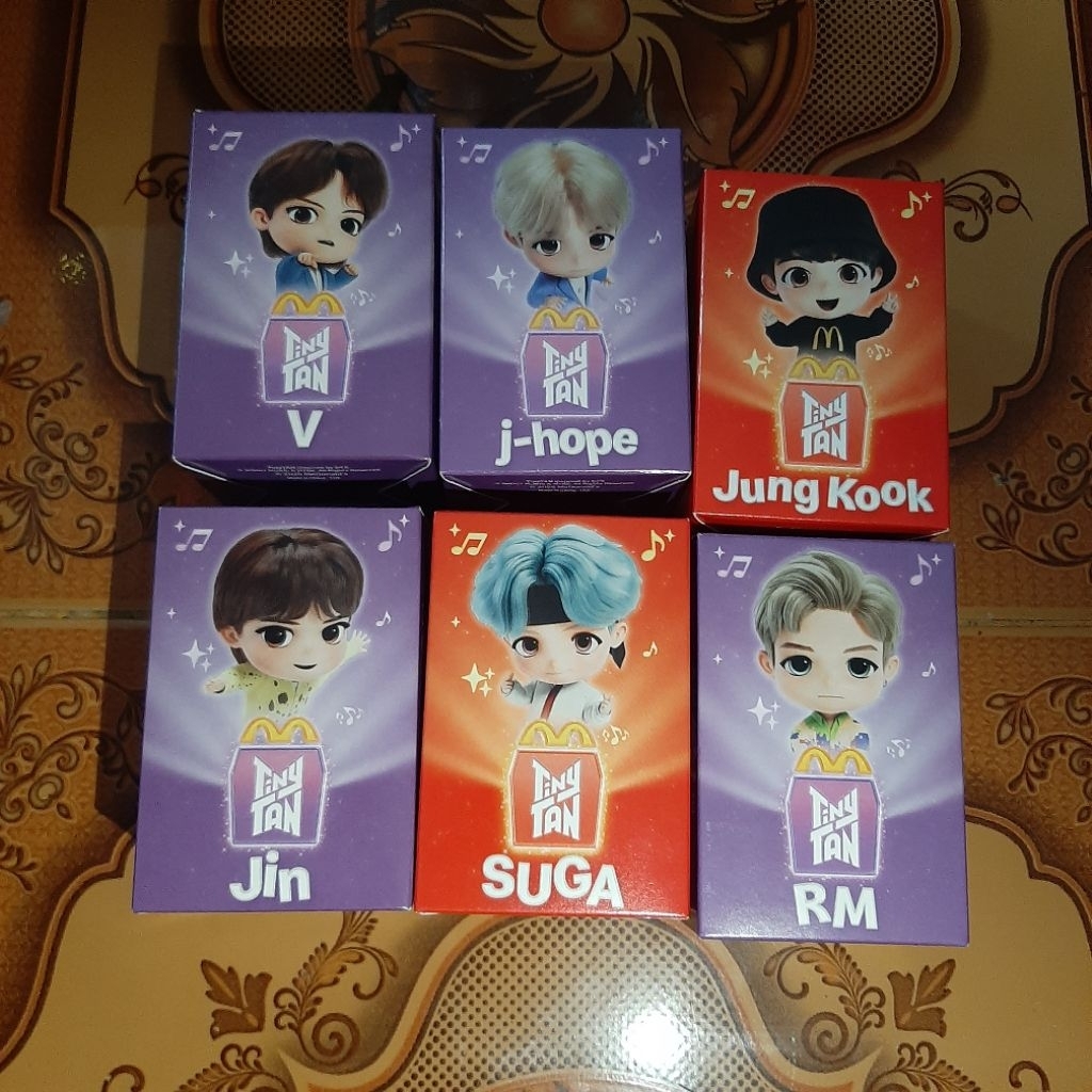 mainan anak figure bts tiny tan throwback edition dan bts tiny tan encore