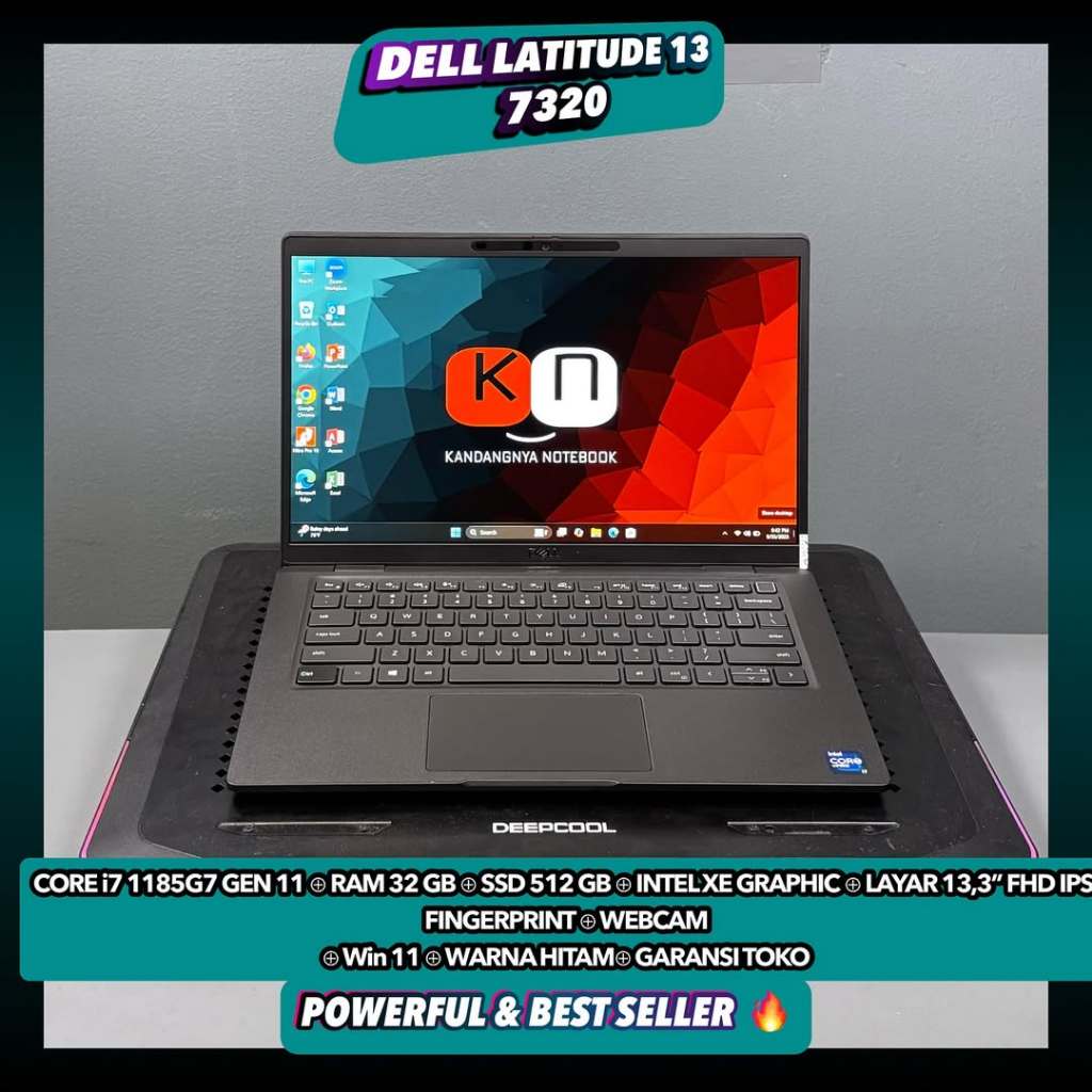 Laptop Dell Core i5 / i7 Second Bergaransi