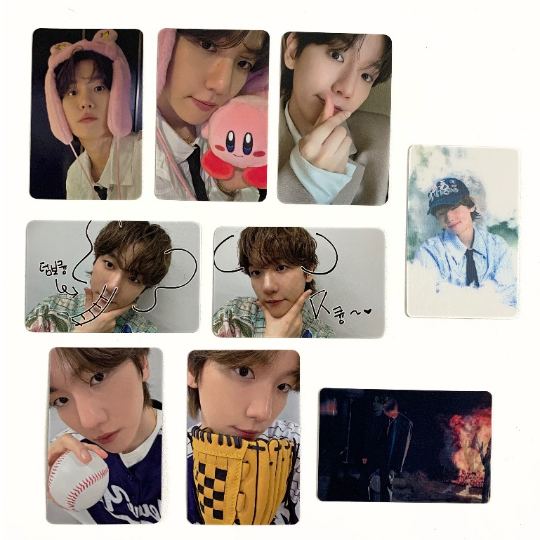 [sharing] Baekhyun 5th Mini Album - Essence of Reverie Photocard Benefit (Appmus VC / Minirecord VC 