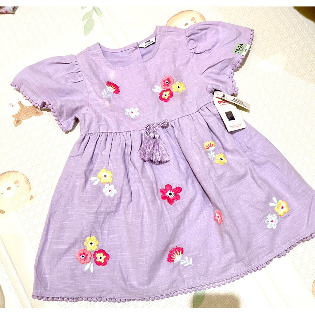 Dress Anak Perempuan Max 1824 Lilac