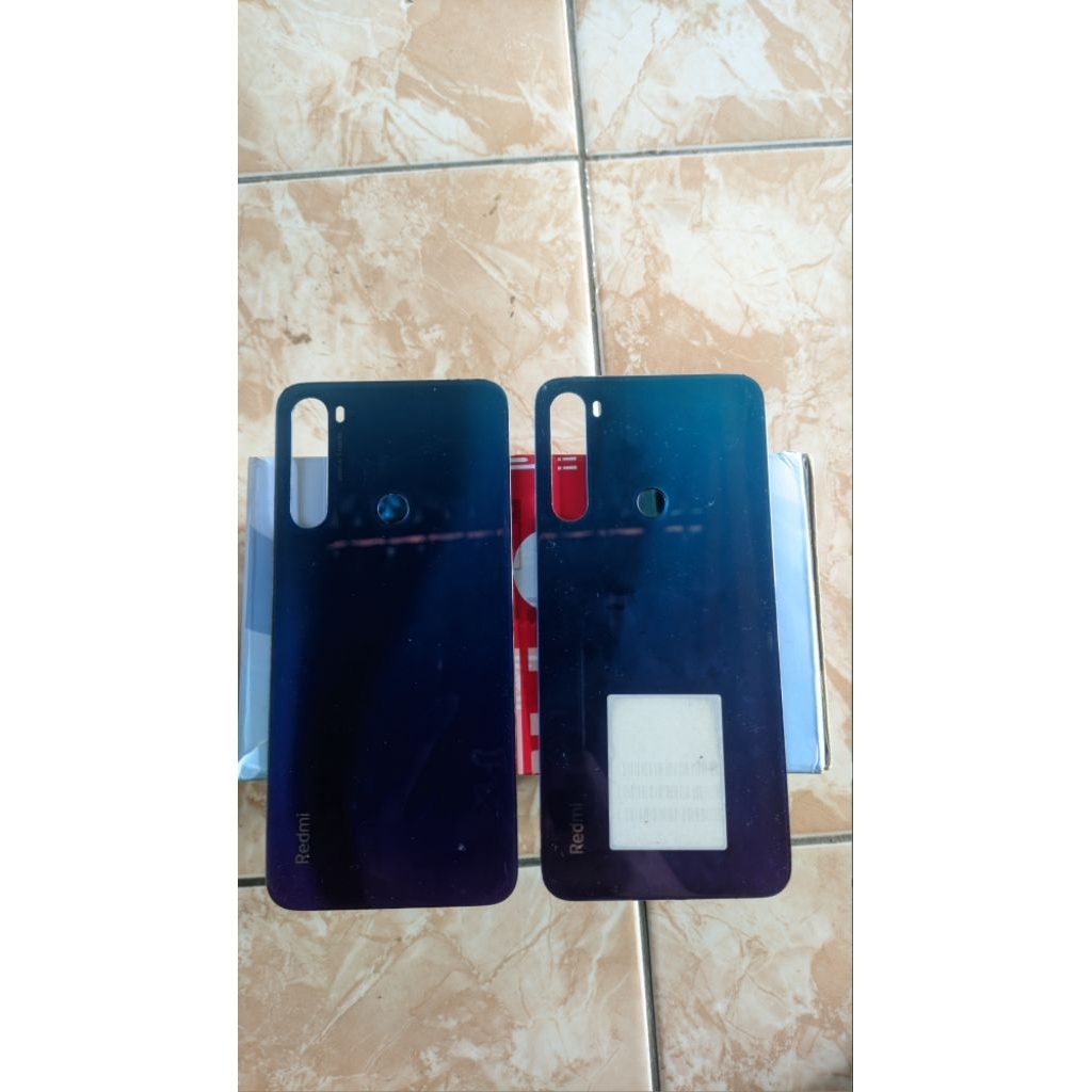 BACKDOOR Redmi Note 8 Blue/Biru ORI Mulus