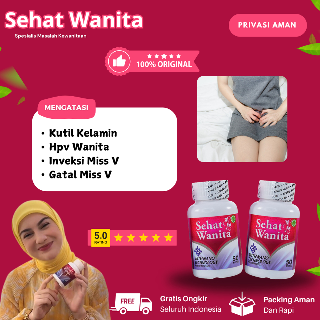 Obat Sehat Wanita Miss V Gatal Herbal Sehat - Menghilangkan Gatal Miss V