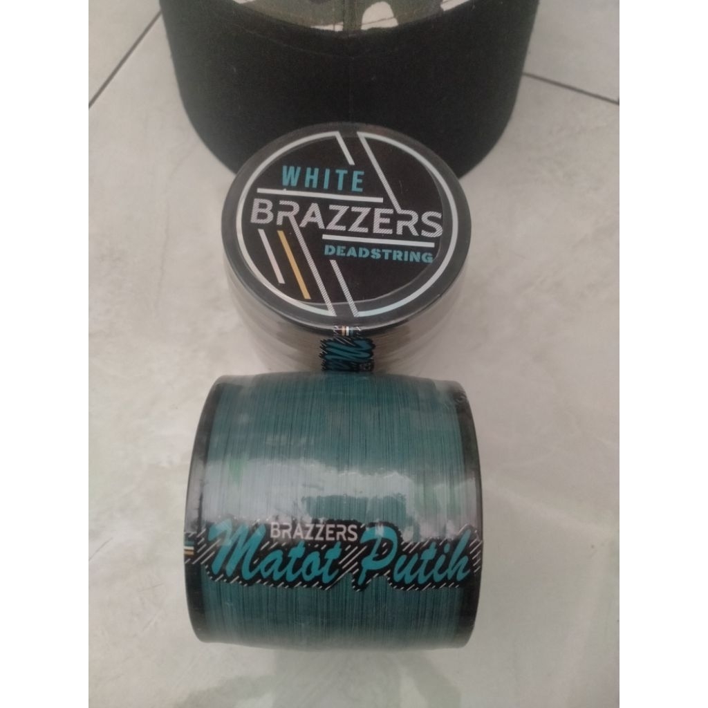 Tester eceran gelasan matot putih premium BRAZZERS 0.22