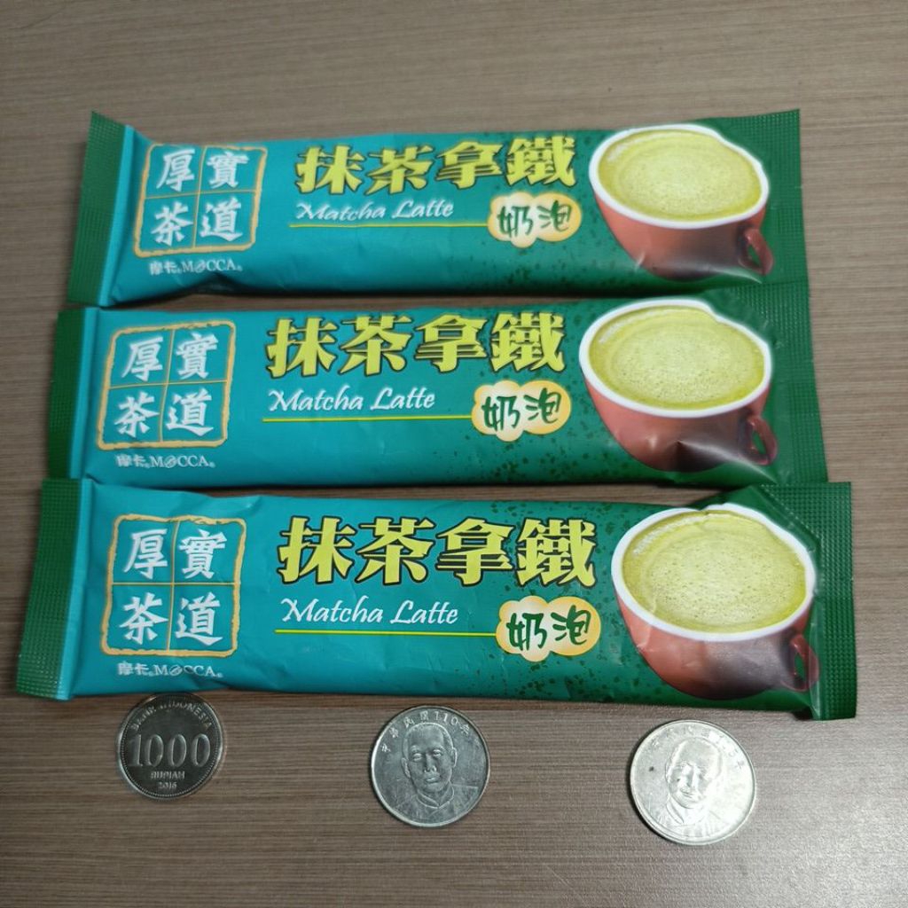 READY MINUMAN SACHET MATCHA MADE IN TAIWAN
