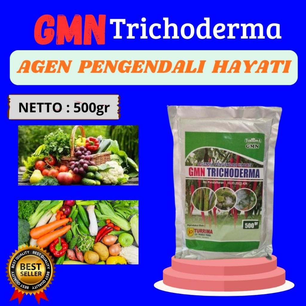 SOLUSI AMPUH  Tricoderma Nogan, Tricoderma Ncbi Isi 500gram
