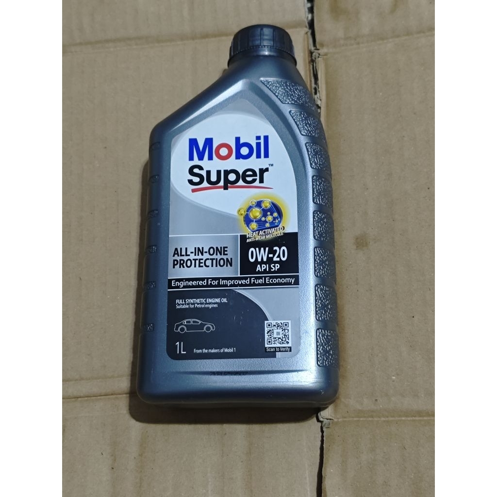 Oli Mobil Super All in One Protection AIOP 0w-20 0w20 Liter