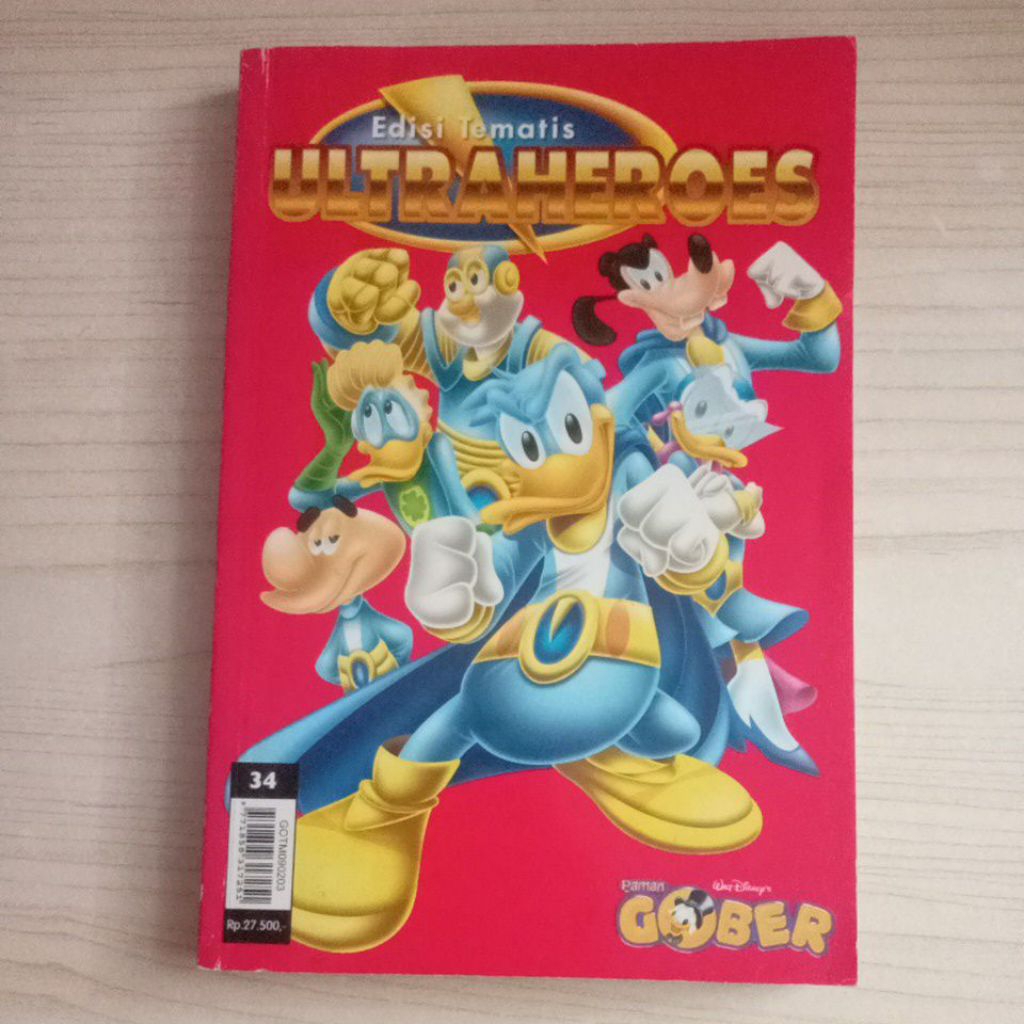 KOMIK PAMAN GOBER EDISI TEMATIS ULTRAHEROES
