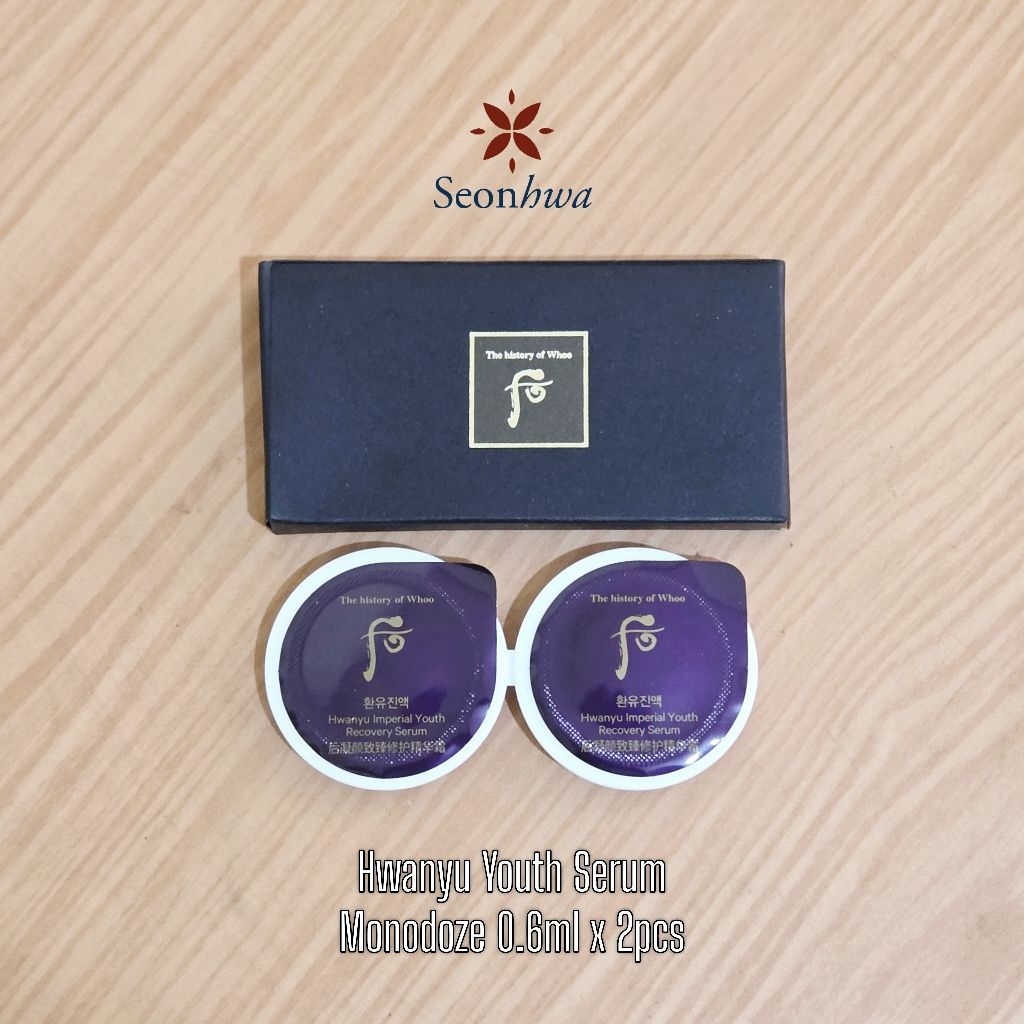 EXP MAY 2026 The History of Whoo HwanYu Imperial Youth Recovery Serum 0.6ml x 2pcs