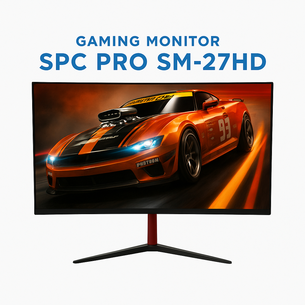 LED Monitor Gaming SPC Pro SM-27 Inch Curve Full HD