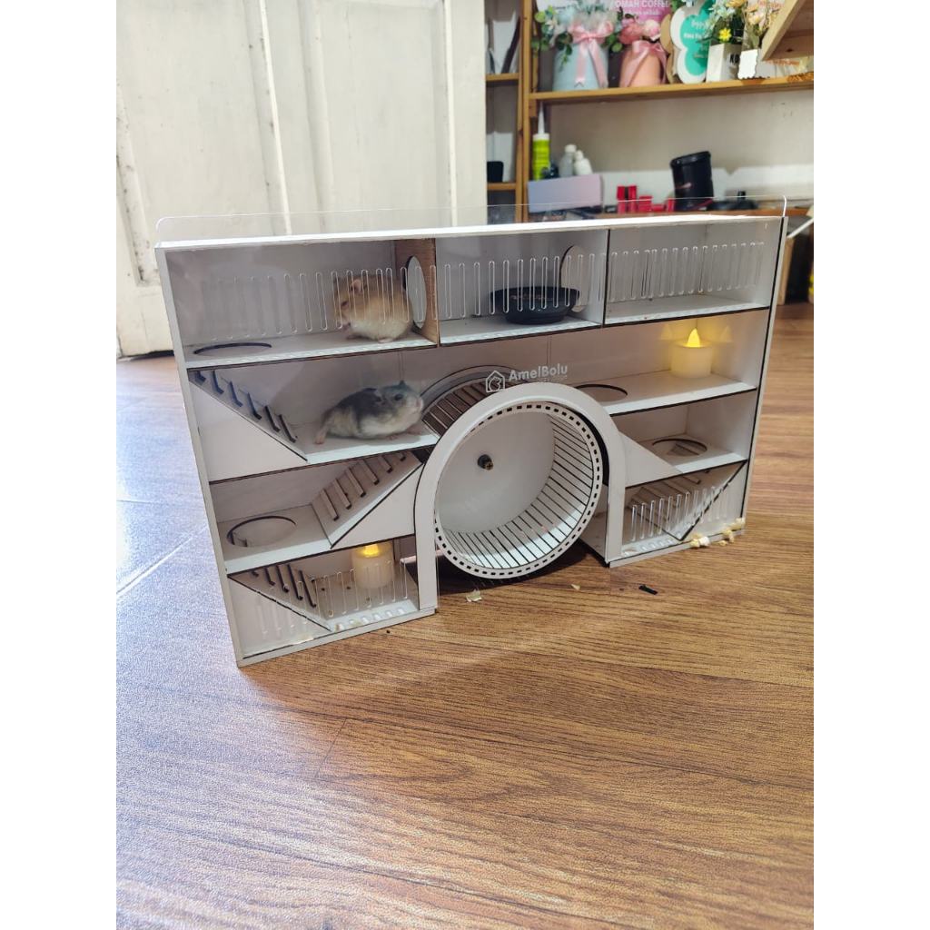 Kandang Apartemen Labirin Hamster Apartemen Hamster Landscape